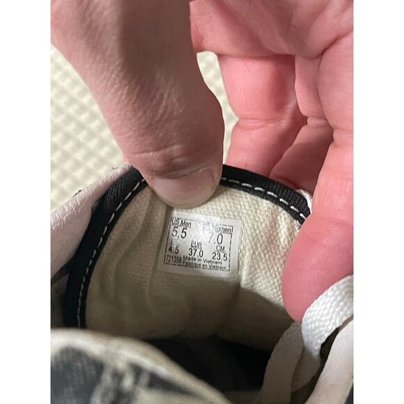 Vans womens 7 mens 5.5 classic checkered skate shoes - Picture 4 of 4